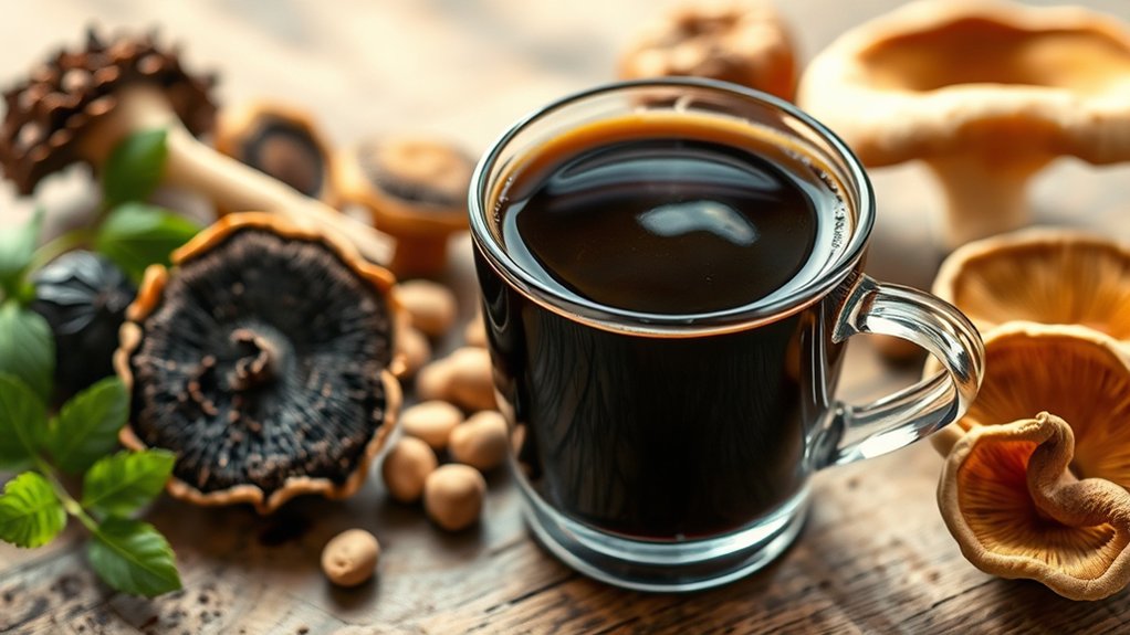 mushroom coffee supports weight loss