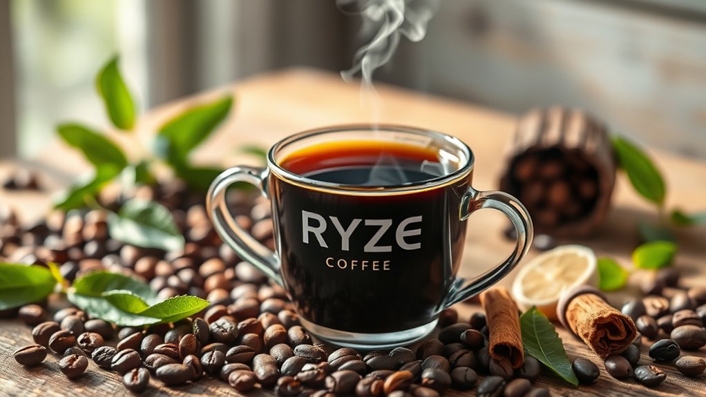 mushroom enhanced weight management coffee