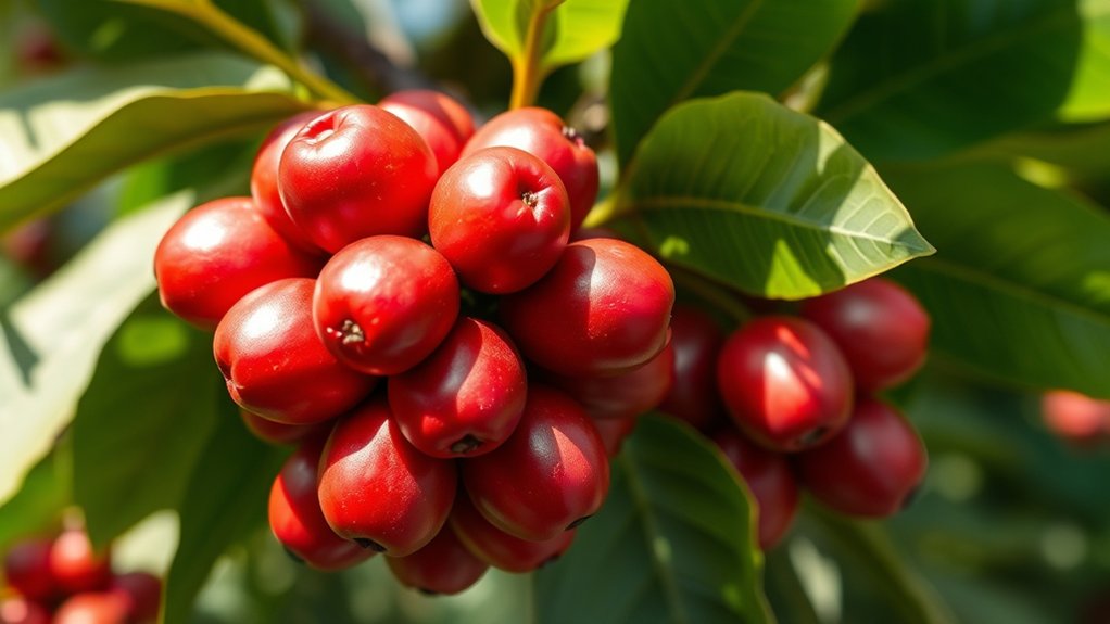 nutrients and antioxidants in coffee cherries