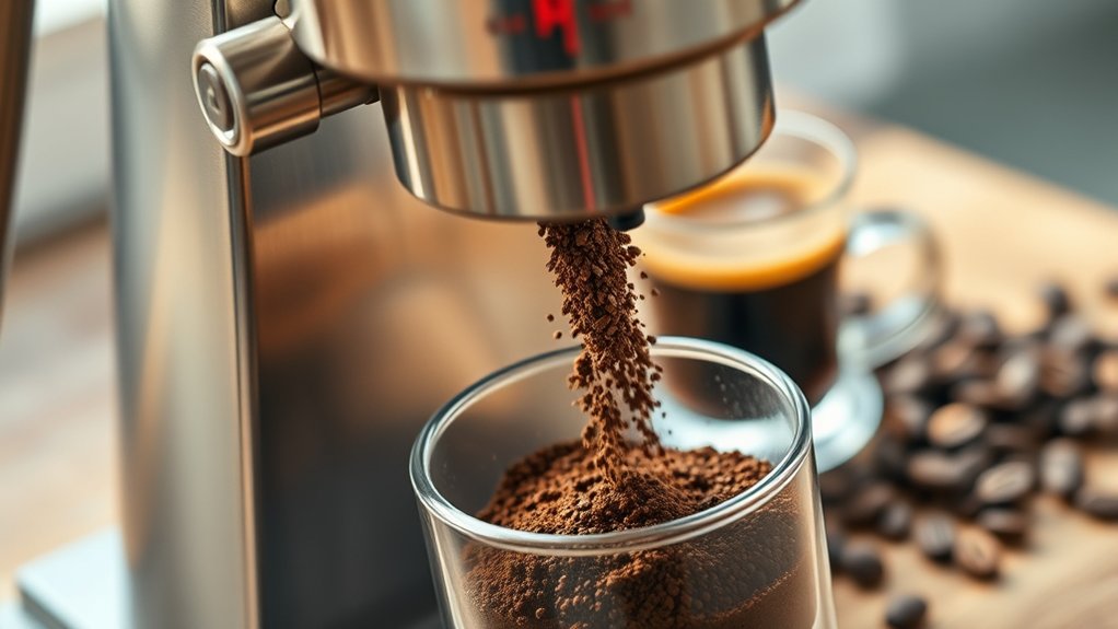 optimal coffee grind timing