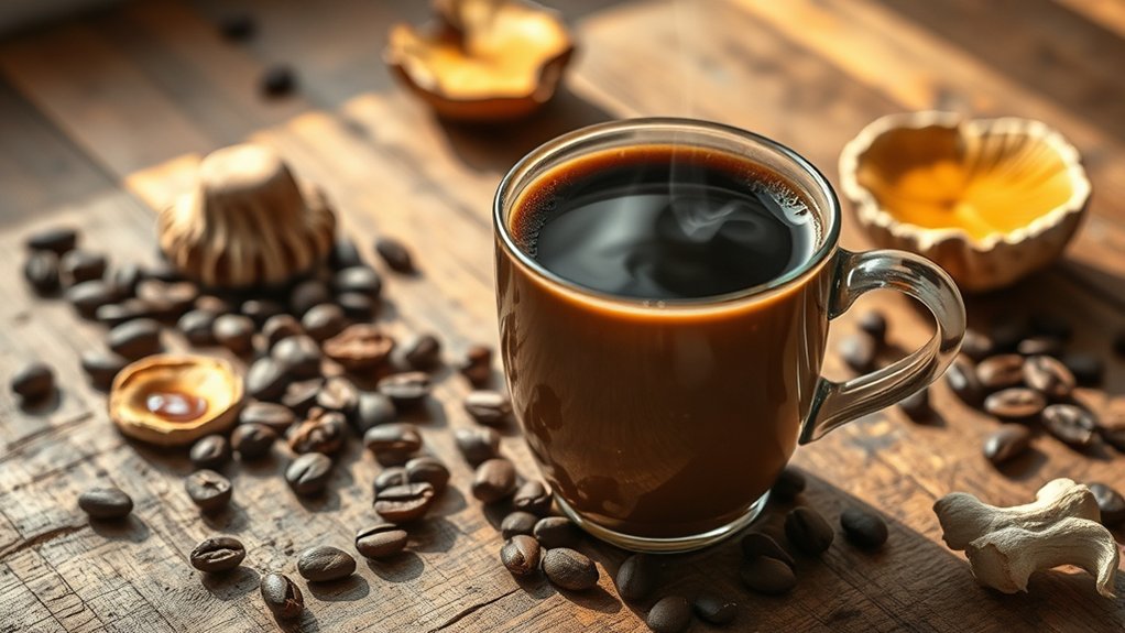 organic mushroom coffee blend