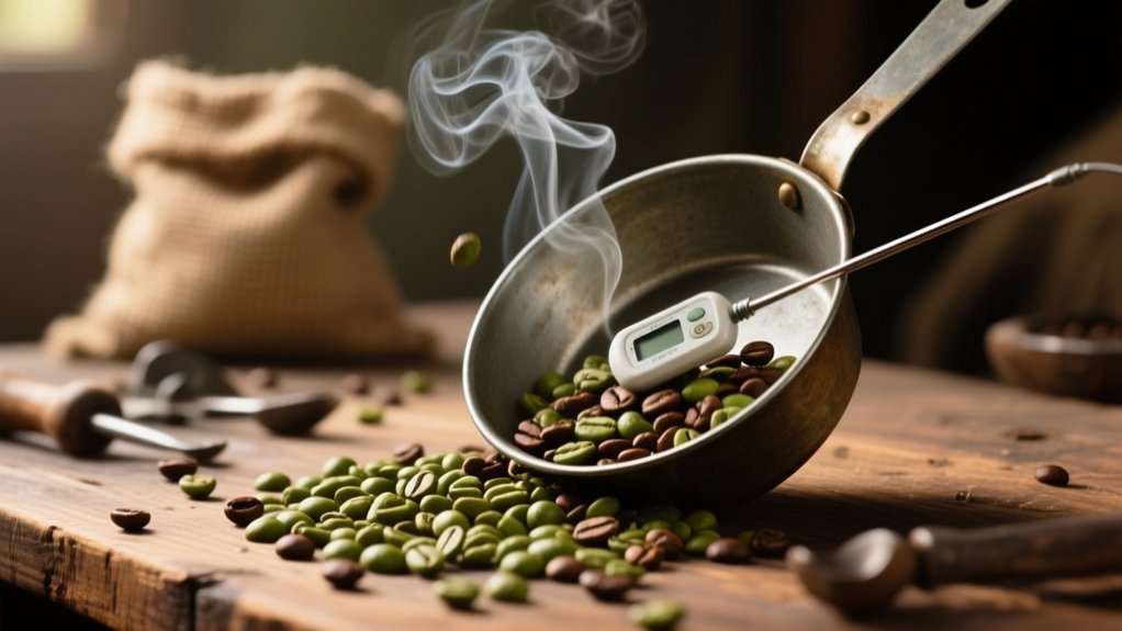 perfect coffee bean roasting