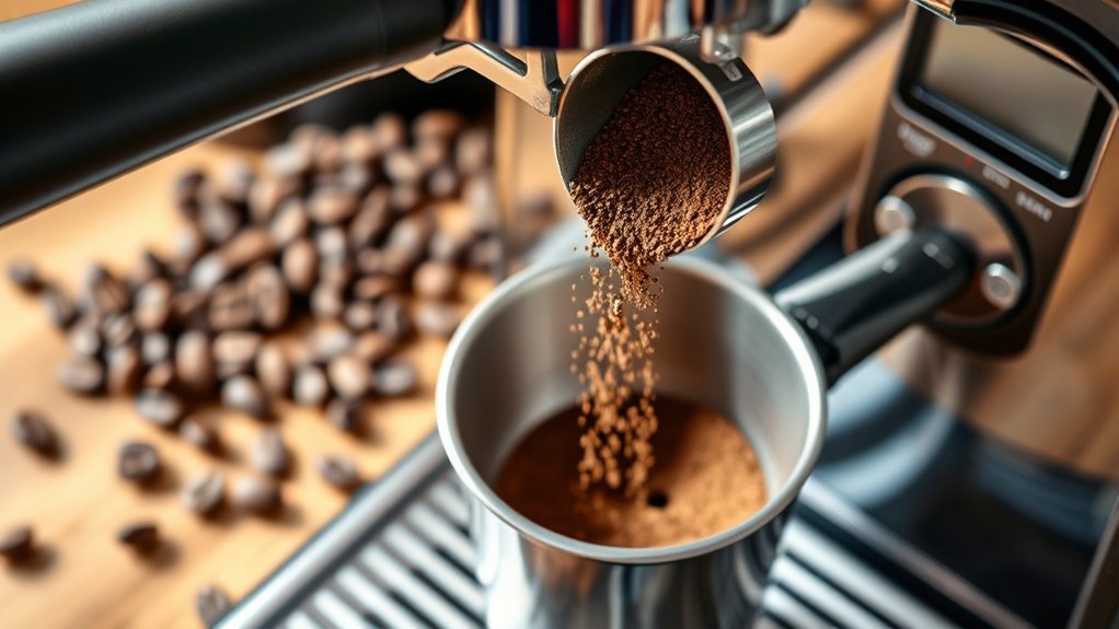 precise coffee dose measurement