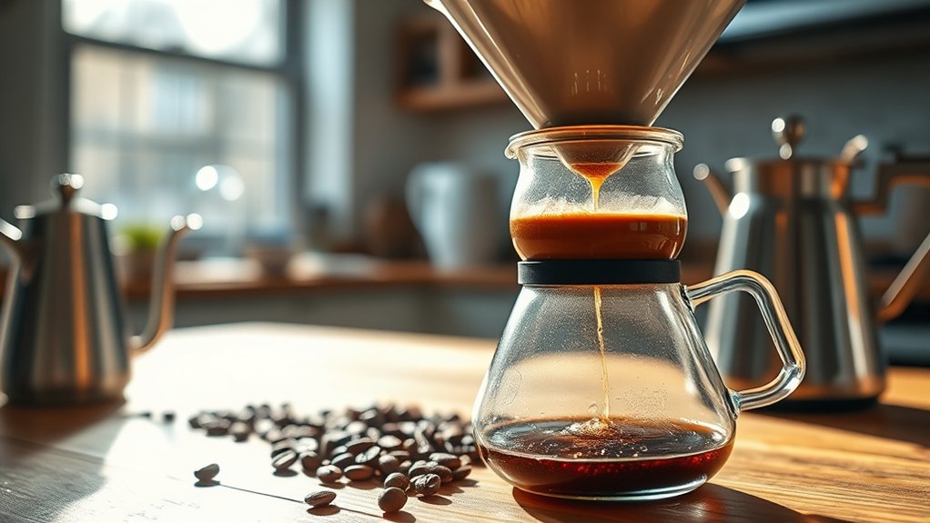 precise manual brewing control