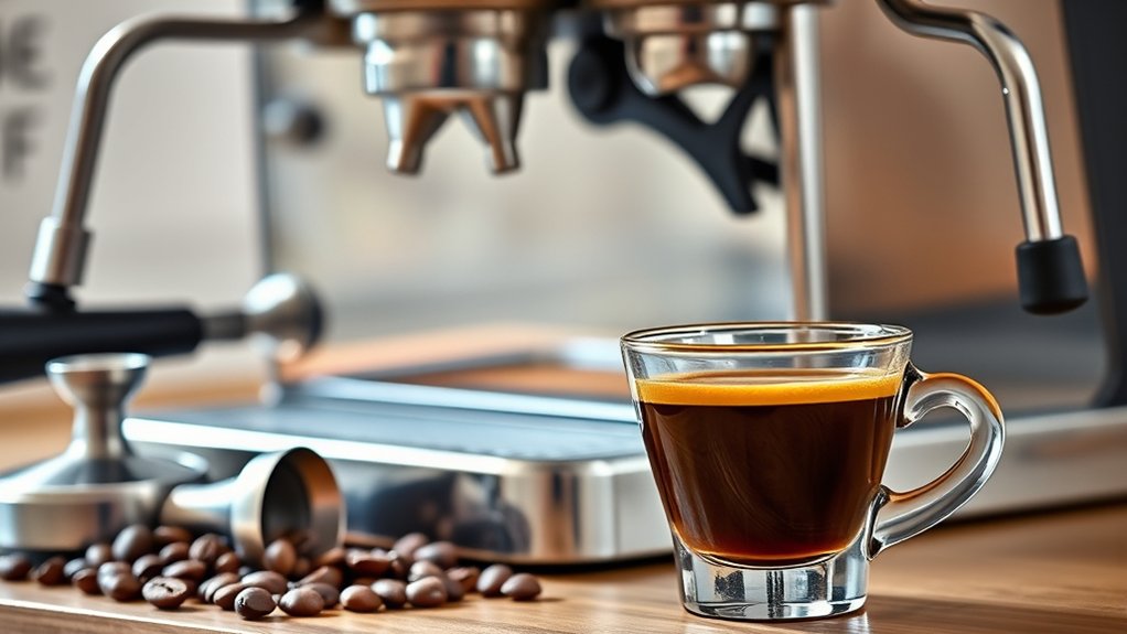 precision equipment for espresso