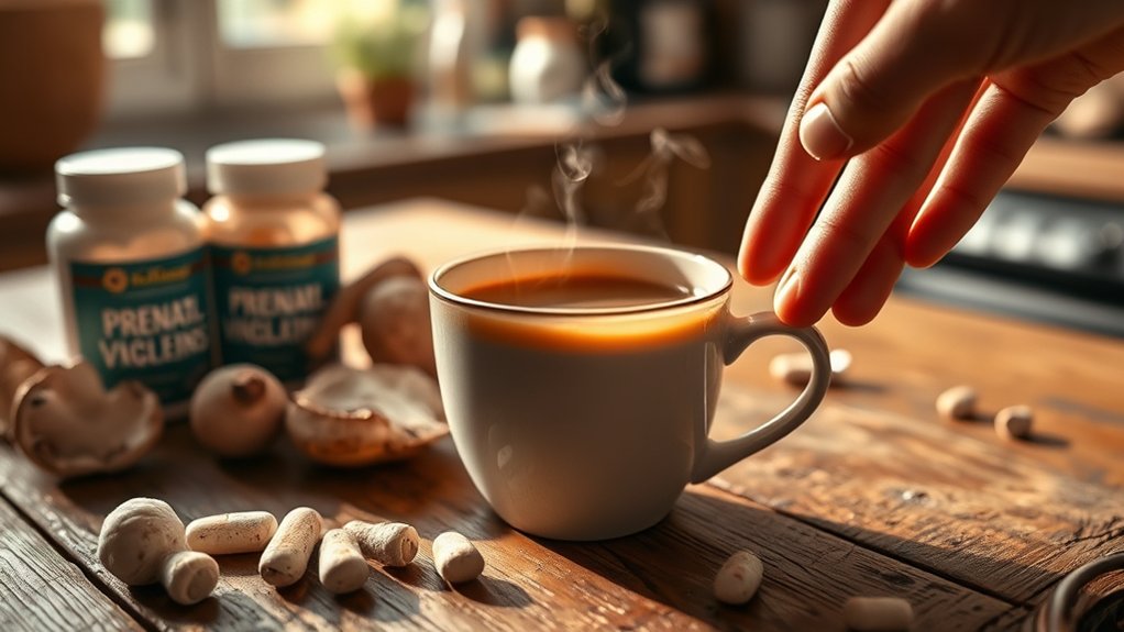 pregnancy safety mushroom coffee
