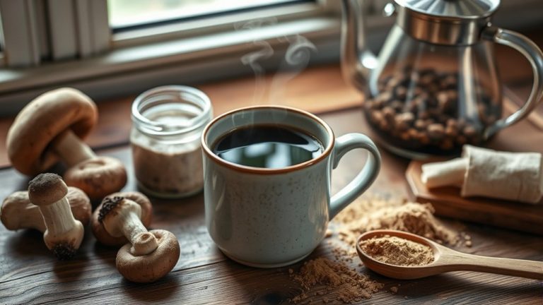preparing mushroom coffee easily