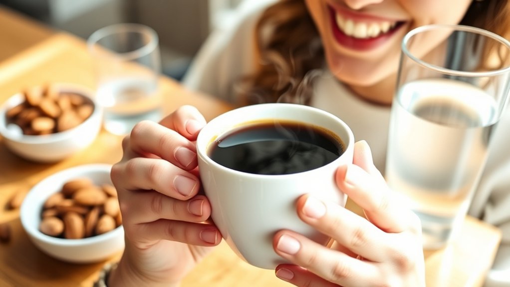 prevent coffee tooth stains