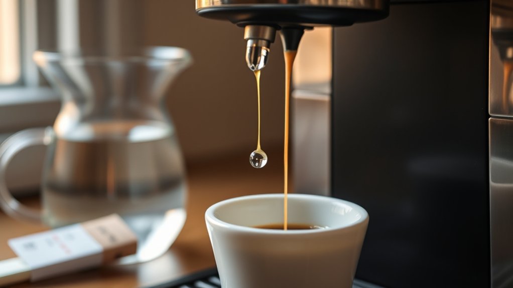 quality water enhances espresso