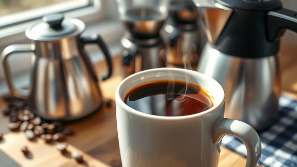 reheating coffee safely