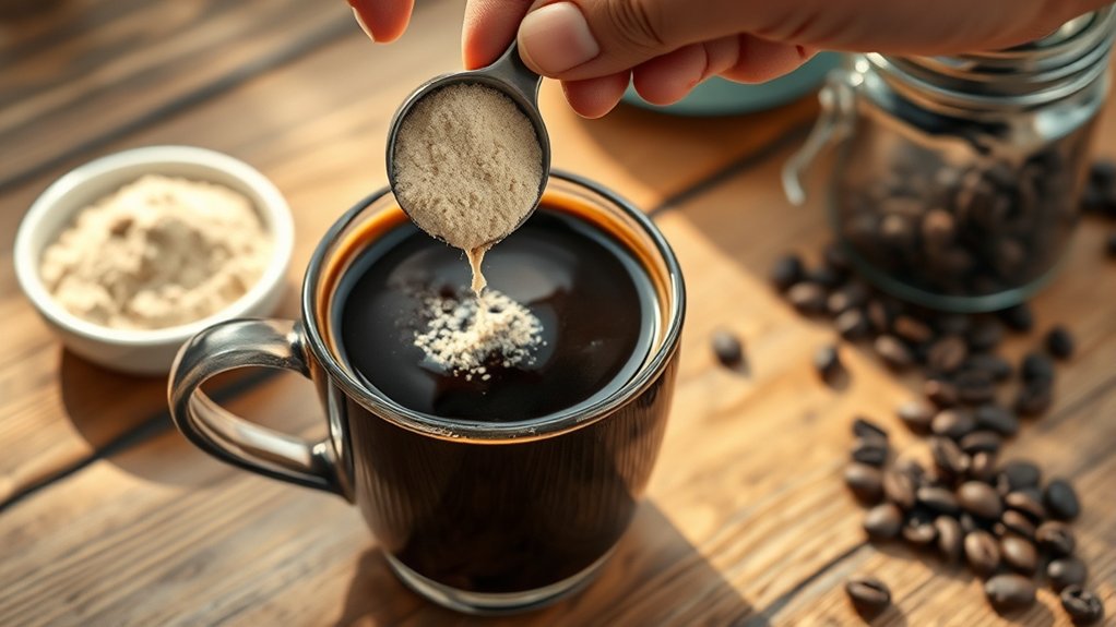 safe protein coffee combination
