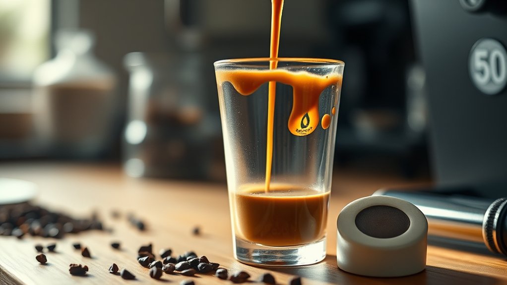 sour espresso due to under extraction