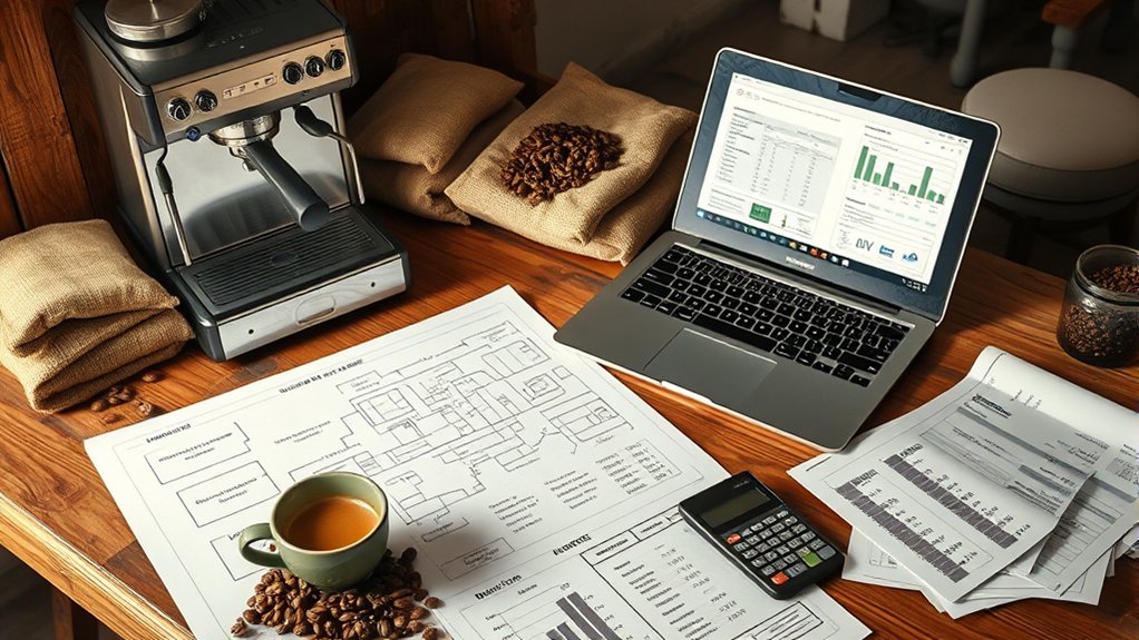 startup costs for coffee shop