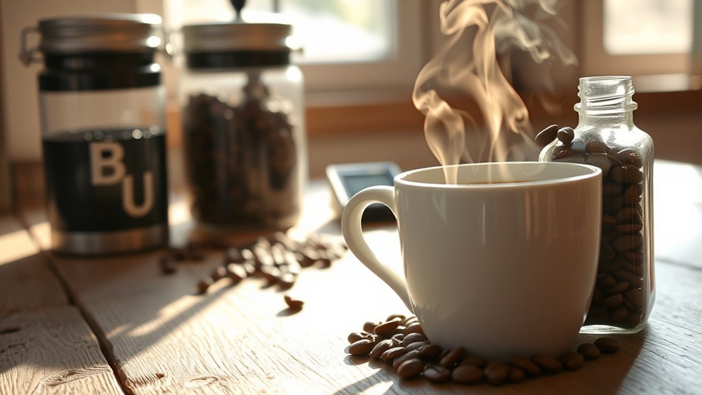 store coffee in airtight cool