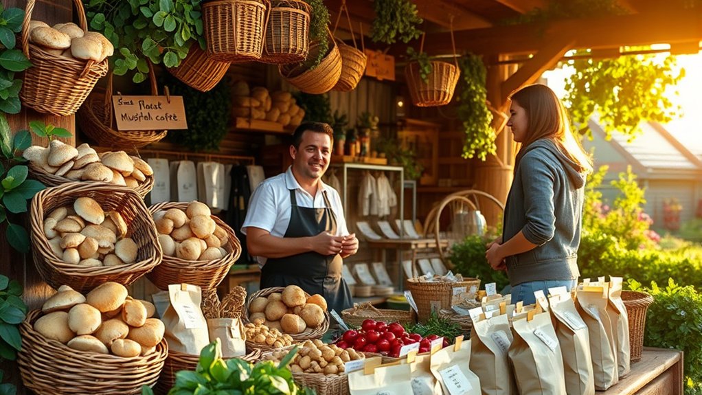 support local farmers markets