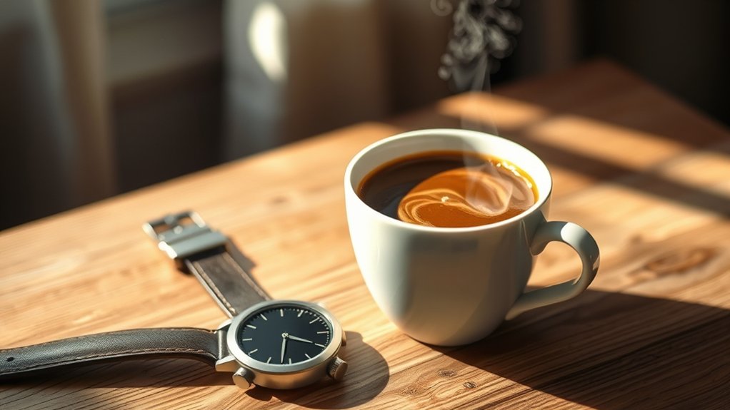timing affects caffeine effectiveness