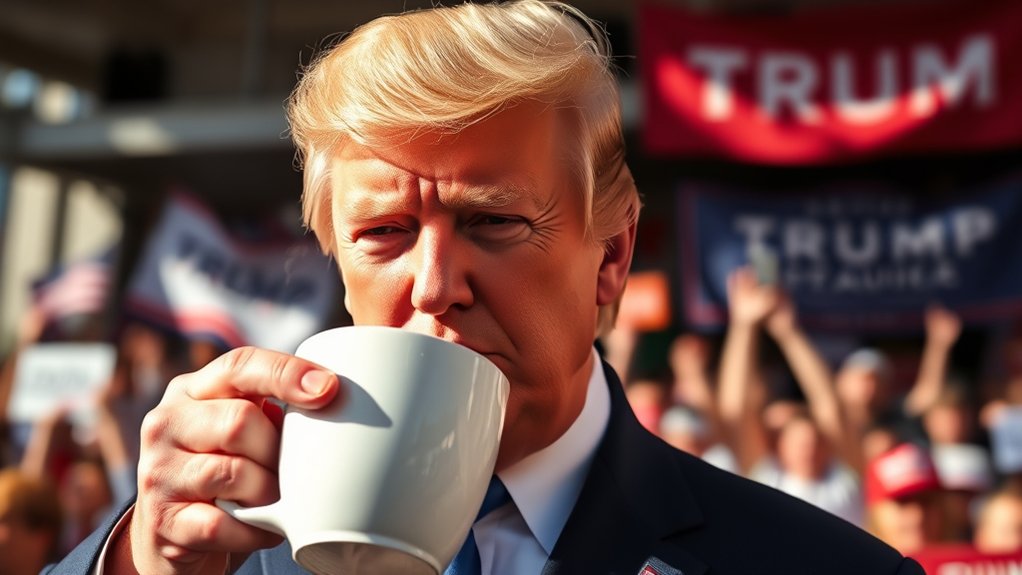 trump s miami coffee moment