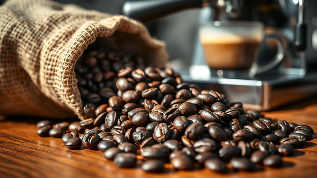 using coffee beans correctly