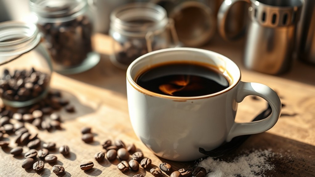 vanilla infused high quality coffee