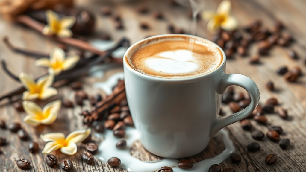 vanilla infused regional coffee flavors