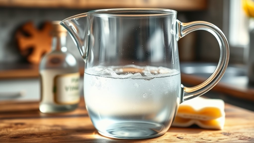 vinegar descaling coffee maker