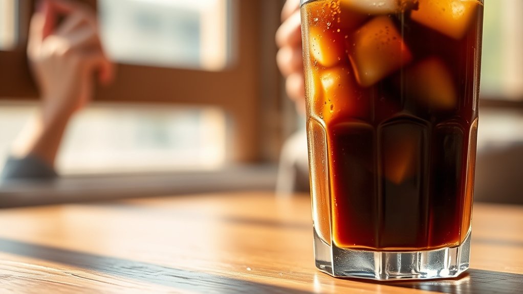 wait before drinking iced coffee