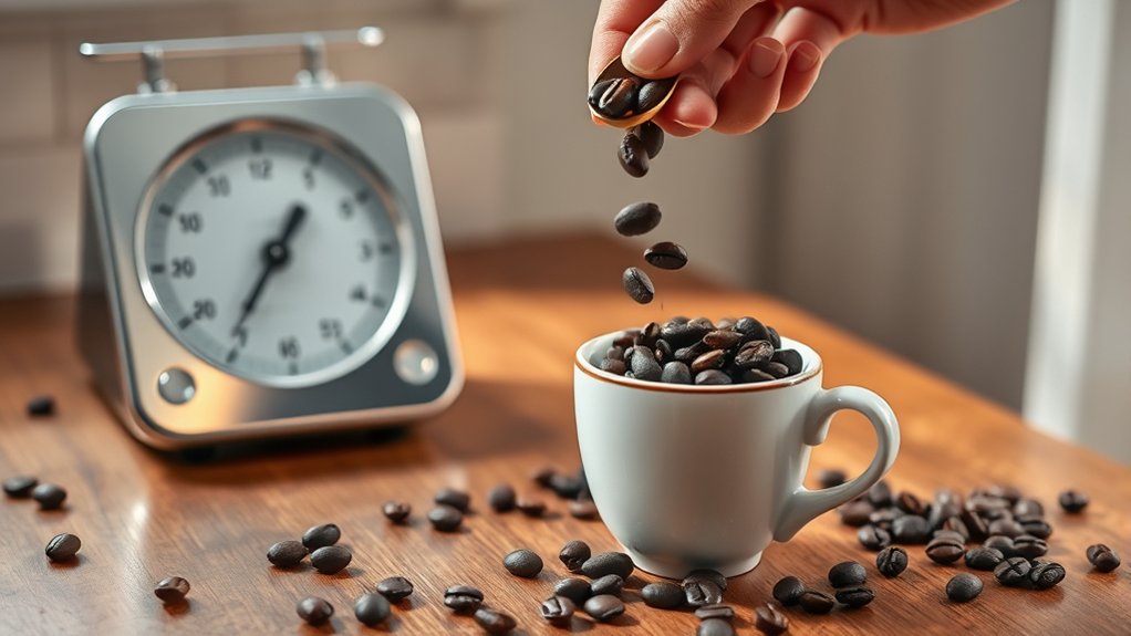 weight ensures brewing consistency