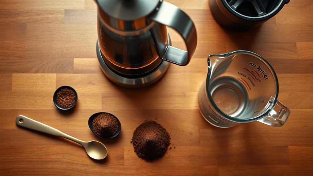 adjust coffee for strength
