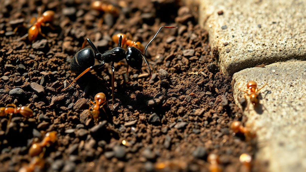 ant species varied reactions