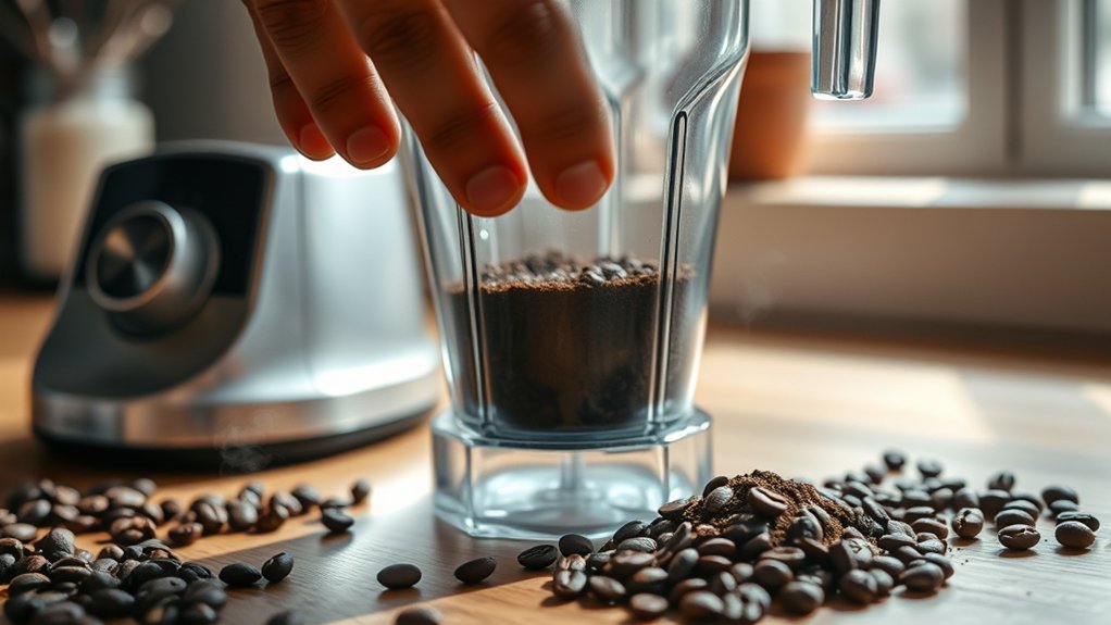 avoid overheating coffee beans