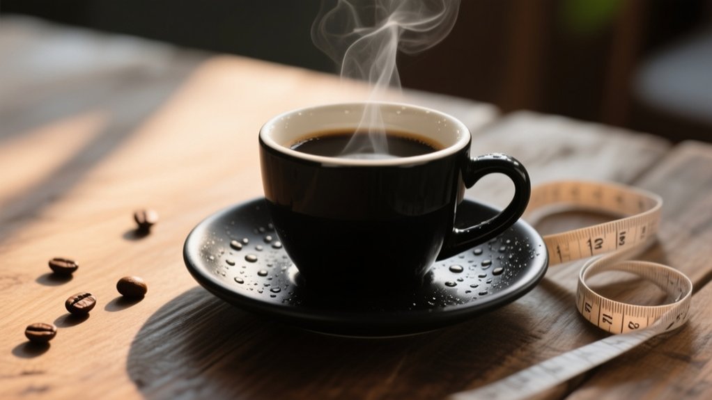 black coffee aids weight loss