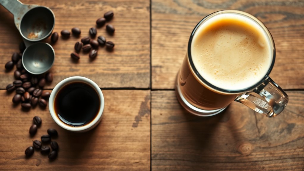 bold versus creamy flavors