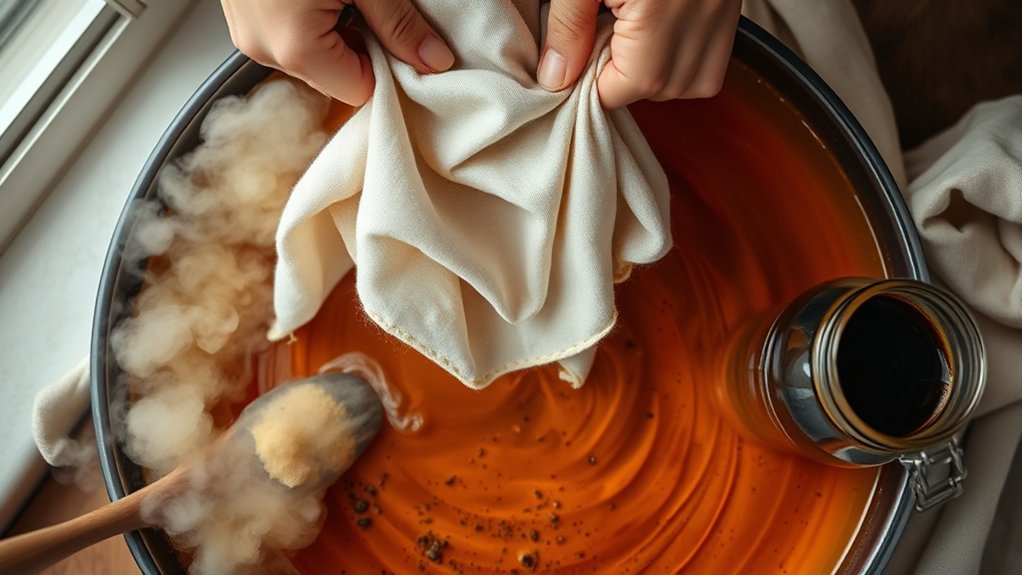 brew strong coffee dye