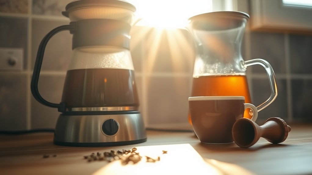brew tea in coffee maker