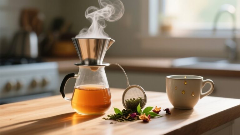 brewing tea using coffee maker