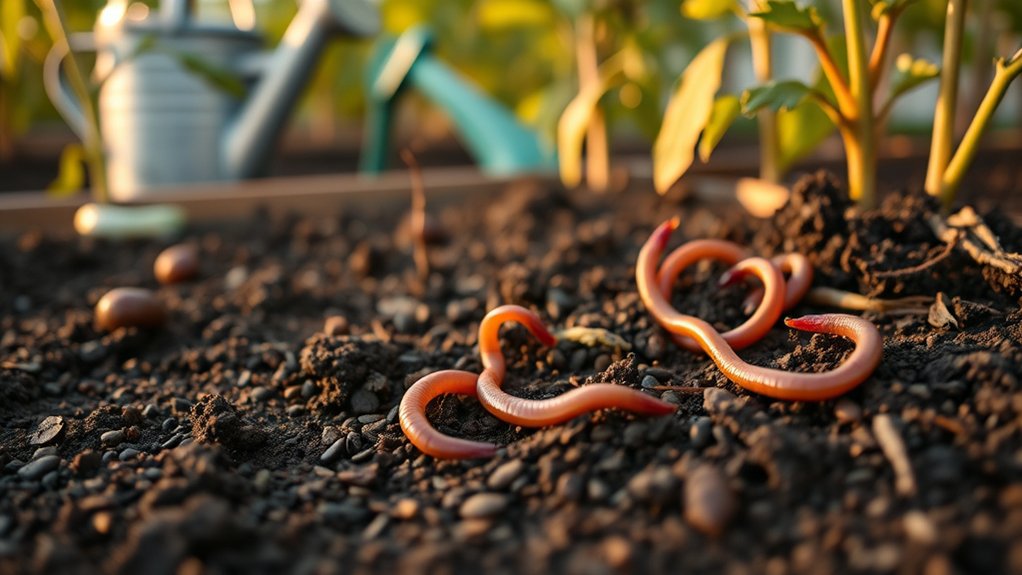 caffeine affects worm health
