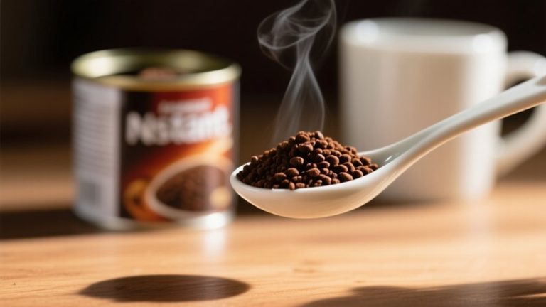 caffeine content in instant coffee