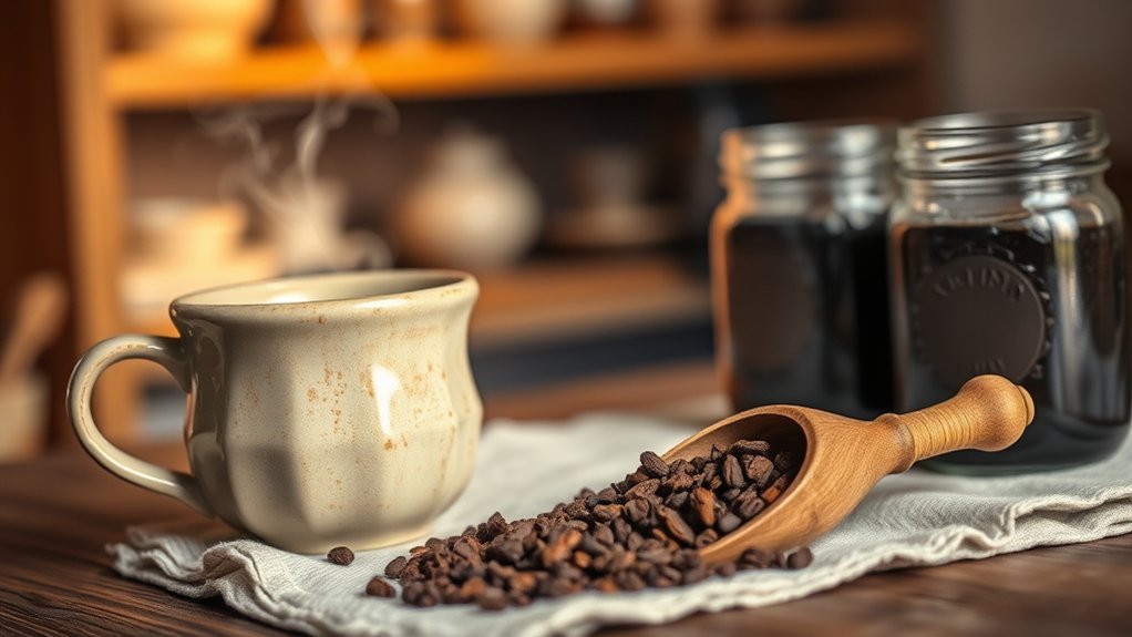 caffeine free flavorful coffee alternative