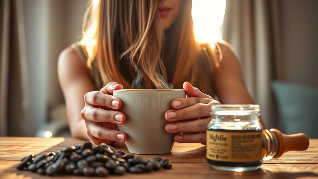caffeine stimulates hair growth