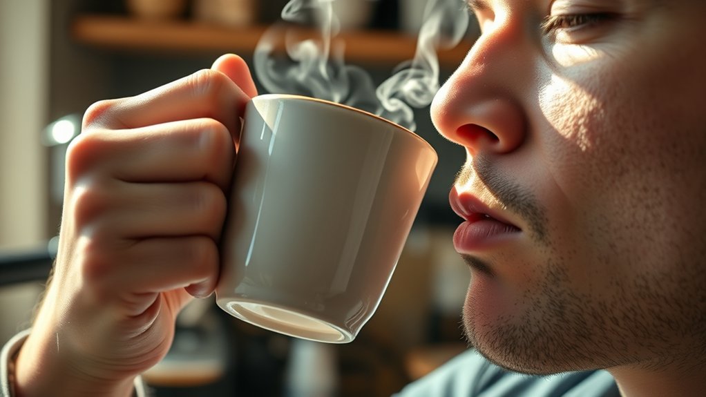 caffeine triggers breathing issues