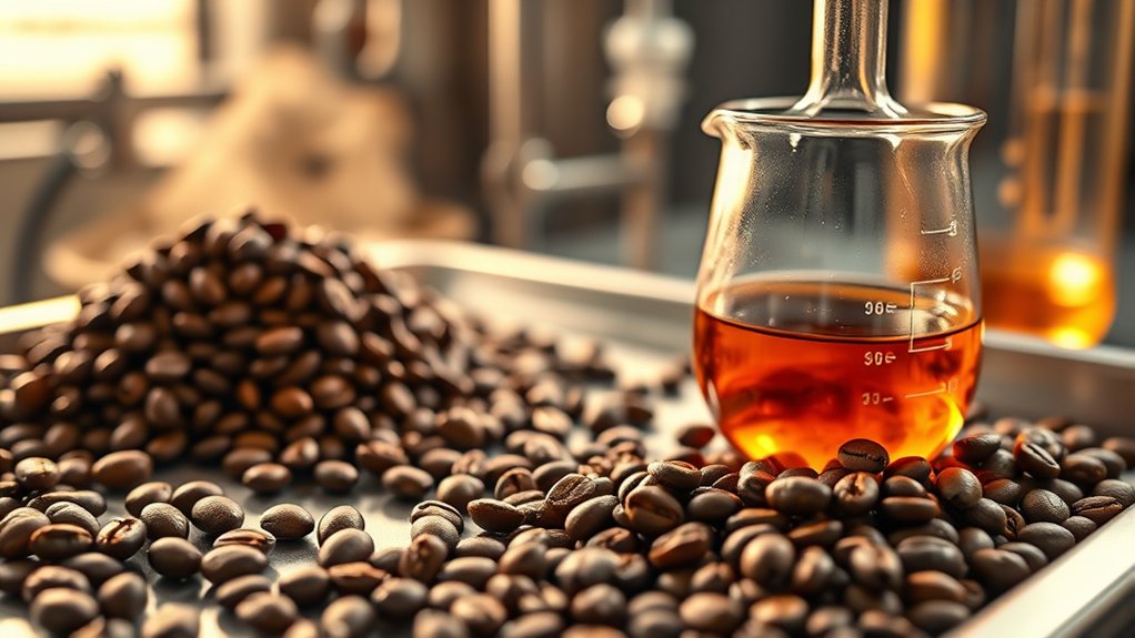 chemical solvents decaffeinate efficiently
