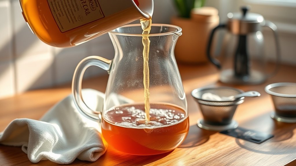 clean coffee maker monthly