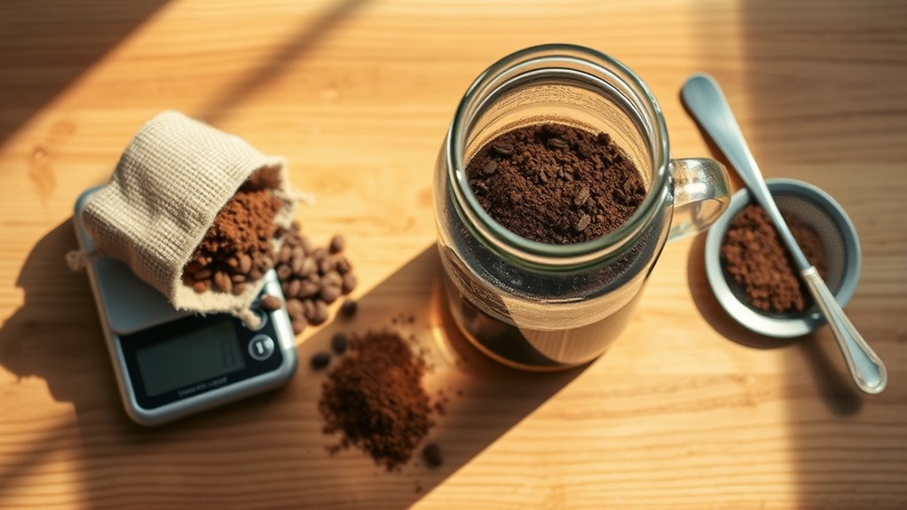 coarse medium roast coffee