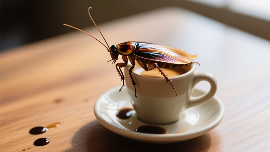 cockroaches and coffee preferences