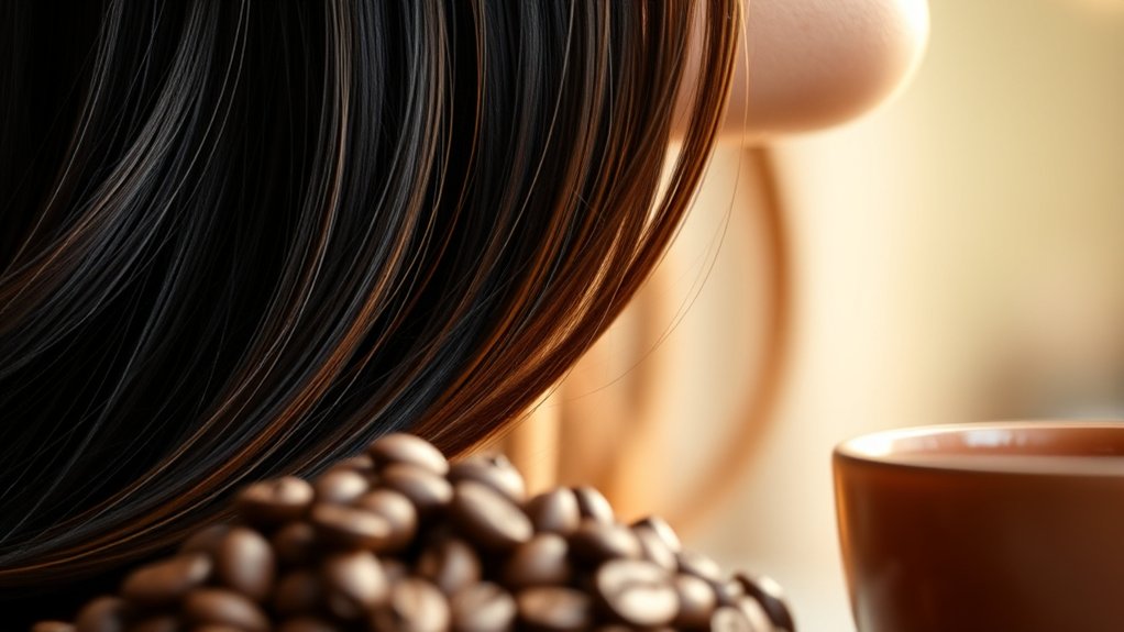 coffee antioxidants enhance hair
