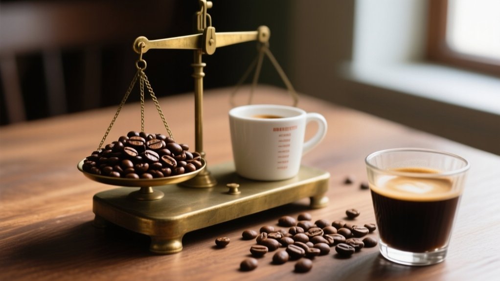 coffee bean measurement guide