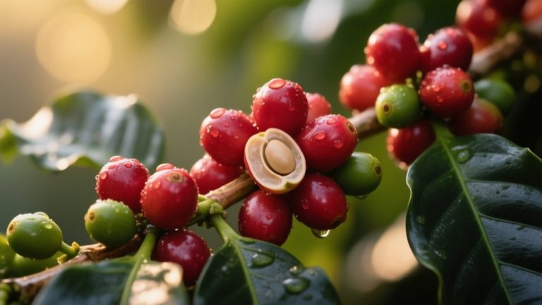 coffee beans are fruits