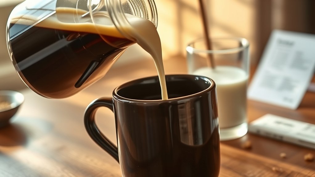 coffee creamer vs milk