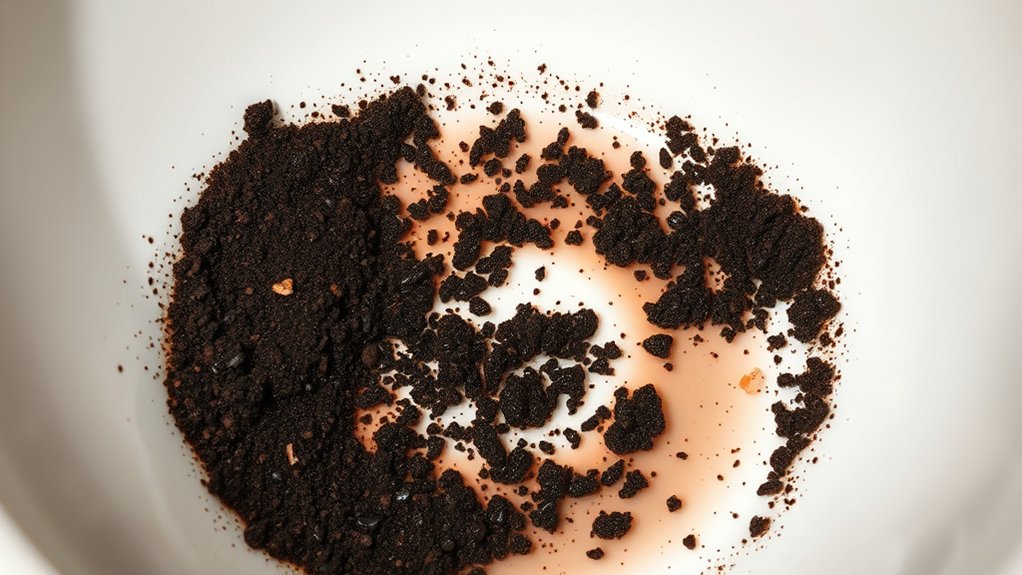 coffee ground stool identification