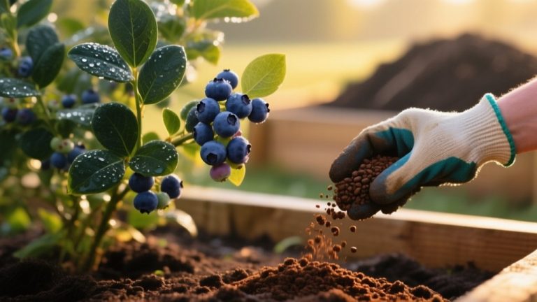 coffee grounds benefit blueberries